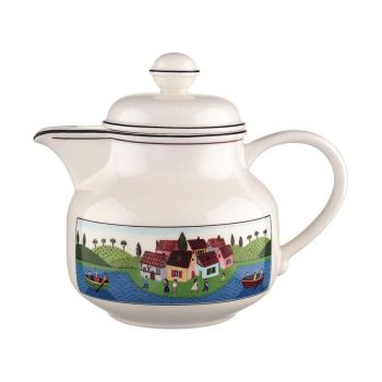 - Villeroy&Boch Design Naif Dzbanek do herbaty Wielokolorowy, 900 ml, 1023370460 - 1023370460 - Łazienki Szydłowski