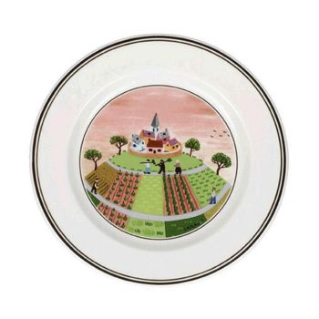- Villeroy&Boch Design Naif Talerzyk do pieczywa Wielokolorowy, Ø17 cm, 1023372662 - 1023372662 - Łazienki Szydłowski