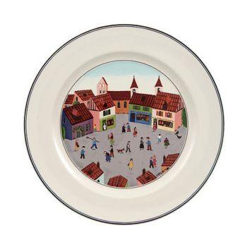 - Villeroy&Boch Design Naif Talerz płaski Wielokolorowy, Ø27,1 cm 1023372625 - 1023372625 - Łazienki Szydłowski