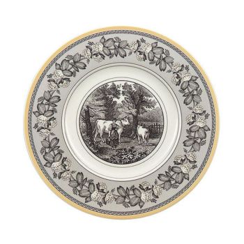 - Villeroy&Boch Audun Talerzyk do pieczywa Wielokolorowy, Ø17,8 cm, 1010672660 - 1010672660 - Łazienki Szydłowski