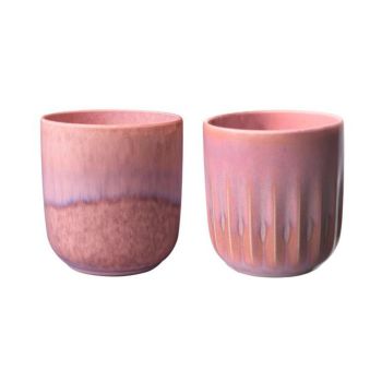  - Villeroy&Boch Kubek 2 sztuki Perlemor Coral 1951738403 - 1951738403 - Łazienki Szydłowski