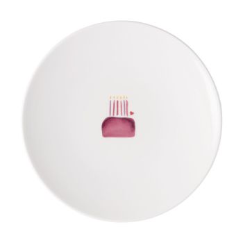  - Villeroy&Boch With Love Talerz śniadaniowy/ deserowy  Ø21,2 cm,biały  1016896152 - 1016896152 - Łazienki Szydłowski