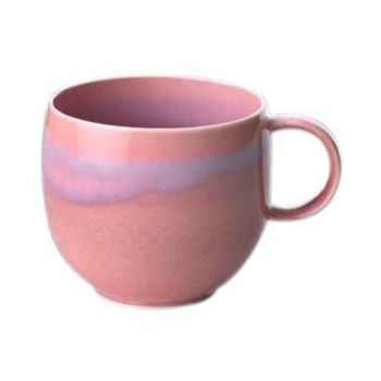  - Villeroy&Boch Perlemor Kubek z uchem 290 ml Jasnoróżowy 1951739651 - 1951739651 - Łazienki Szydłowski