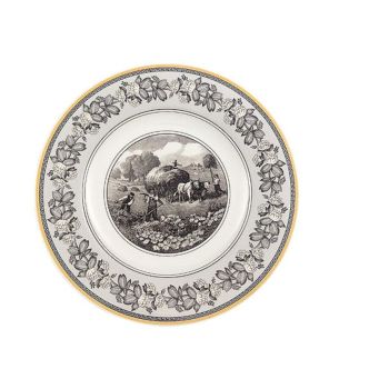 - Villeroy&Boch Audun Talerz płaski Wielokolorowy, Ø27,1 cm 1010672610 - 1010672610 - Łazienki Szydłowski