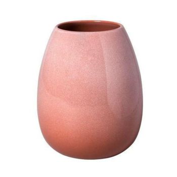  - Villeroy&Boch Perlemor Wazon , 14,3 x 17,5 cm, ceramika jasnoróźowy 1951765070 - 1951765070 - Łazienki Szydłowski