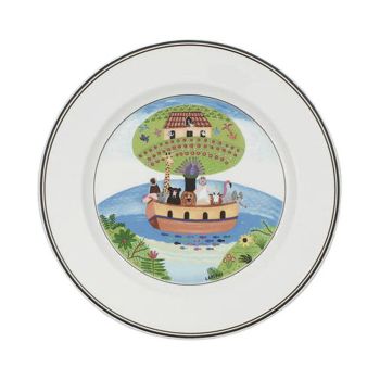 - Villeroy&Boch Design Naif Talerz śniadaniowy/ deserowy Wielokolorowy, Ø20,9 cm, 1023372643 - 1023372643 - Łazienki Szydłowski