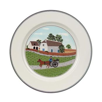 - Villeroy&Boch Design Naif Talerz śniadaniowy/ deserowy Wielokolorowy, Ø20,9 cm 1023372642 - 1023372642 - Łazienki Szydłowski