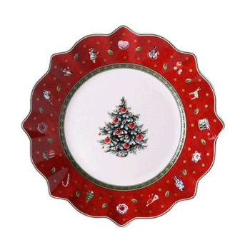  - Villeroy&Boch Toy's Delight Talerz śniadaniowy/ deserowy  Ø24,4 cm, czerwony 1485852640 - 1485852640 - Łazienki Szydłowski