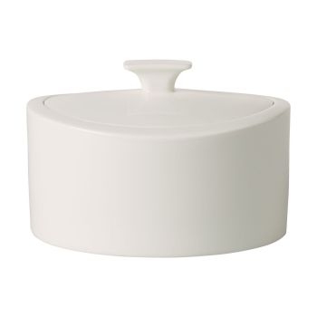  - Villeroy&Boch MetroChic Pojemnik okrągły Biały, 15,8 x 13,1 cm, 1044828230 - 1044828230 - Łazienki Szydłowski