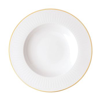 - Villeroy&Boch Chateau Septfontaines Talerz głęboki Biały, Ø24,8 cm 1046612700 - 1046612700 - Łazienki Szydłowski
