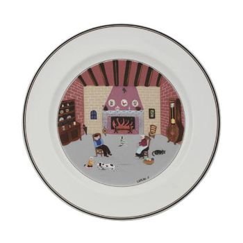 - Villeroy&Boch Design Naif Talerz płaski Wielokolorowy, Ø27,1 cm, 1023372626 - 1023372626 - Łazienki Szydłowski