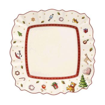  - Villeroy&Boch Toy's Delight Talerz śniadaniowy/ deserowy Czerwony,  1485852649 - 1485852649 - Łazienki Szydłowski