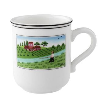  - Villeroy&Boch Design Naif Kubek z uchem Wielokolorowy, 270 ml, 1023374874 - 1023374874 - Łazienki Szydłowski