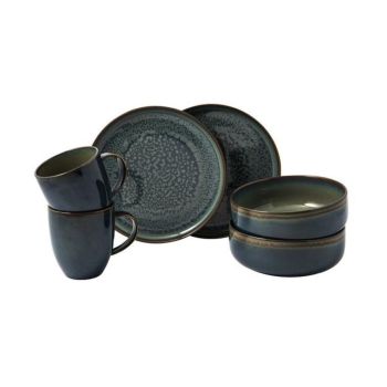  - Villeroy&Boch Crafted Zestaw śniadaniowy Zielony, 6-częściowy  1951679071 - 1951679071 - Łazienki Szydłowski