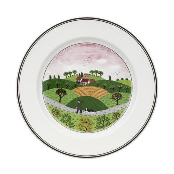 - Villeroy&Boch Design Naif Talerz śniadaniowy/ deserowy Ø20,9 cm, wielokolorowy 1023372647 - 1023372647 - Łazienki Szydłowski