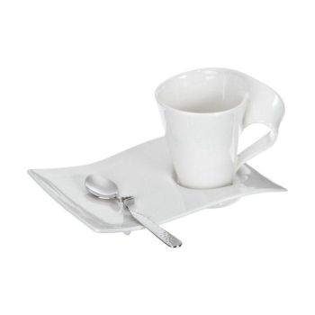 - Villeroy&Boch NewWave Zestaw filiżanek i kubków Biały, 1024848159 - 1024848159 - Łazienki Szydłowski