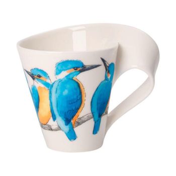  - Villeroy&Boch NewWave Kubek z uchem Eisvogel 1041499100 - 1041499100 - Łazienki Szydłowski