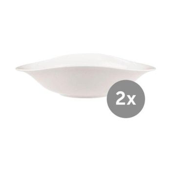 - Villeroy&Boch Vapiano Talerz do makaronu Biały, 26,8 x 20 cm, 1042578472 - 1042578472 - Łazienki Szydłowski