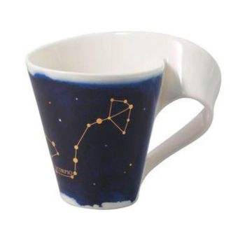  - Villeroy&Boch NewWave Kubek z uchem Wielokolorowy, 240 ml, Skorpion 1016165820 - 1016165820 - Łazienki Szydłowski