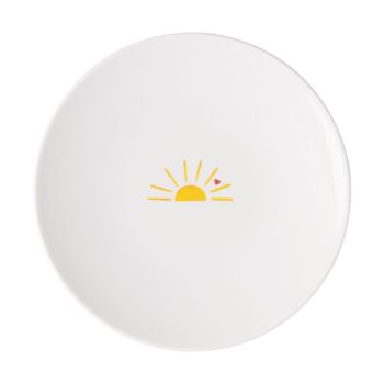  - Villeroy&Boch With Love Talerz śniadaniowy/ deserowy  Ø21,2 cm, biały 1016896154 - 1016896154 - Łazienki Szydłowski