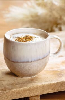  - Villeroy&Boch Perlemor Kubek z uchem Beżowy, 210 ml,  1951729650 - 1951729650 - Łazienki Szydłowski