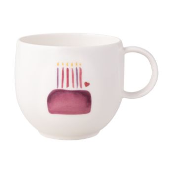 - Villeroy&Boch With Love Kubek z uchem Biały, 290 ml 1016898002 - 1016898002 - Łazienki Szydłowski