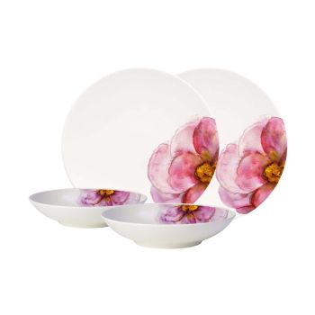 Villeroy&Boch Rose Garden Zestaw stołowy 4-częściowy  1042878548 1042878548 od 