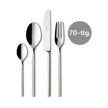  - Villeroy&Boch NewWave Zestaw sztućców 70 el. stal nierdzewna 1263389072 - 1263389072 - Łazienki Szydłowski