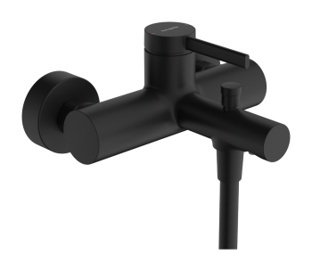 - HANSGROHE Zesis S Bateria wannowa, natynkowa czarny mat 74420670 - 74420670 - Łazienki Szydłowski
