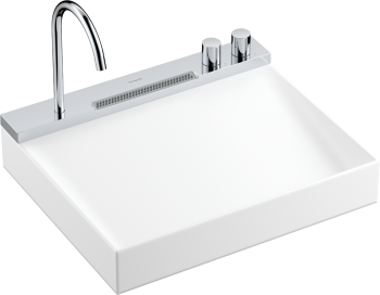 - HANSGROHE Avalegra AquaUnit Umywalka wisząca 58 x 47,5cm chrom 22472000 - 22472000 - Łazienki Szydłowski