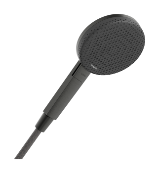  - HANSGROHE Raindance Alive Select S Główka prysznicowa 125 3jet EcoSmart+ czarny chrom szczotkowany 24512340 - 24512340 - Łazienki Szydłowski