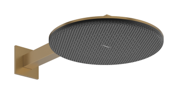  - HANSGROHE Raindance Alive S deszczownica  prysznicowa 300 2jet EcoSmart z ramieniem prysznicowym brąz szczotkowany 24541140 - 24541140 - Łazienki Szydłowski