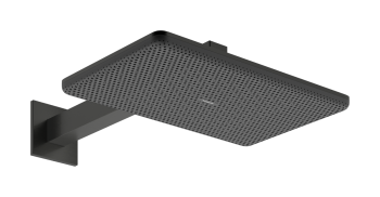  - HANSGROHE Raindance Alive Q deszczownica 210/340 2jet z ramieniem prysznicowym czarny chrom szczotkowany 24551340 - 24551340 - Łazienki Szydłowski