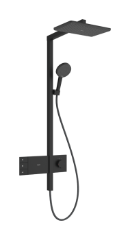 - HANSGROHE Raindance Alive Q Komplet prysznicowy 210/340 2jet EcoSmart z termostatem ShowerSelect Comfort czarny mat 24591670 - 24591670 - Łazienki Szydłowski