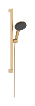  - HANSGROHE Raindance Alive Select S Zestaw prysznicowy 125 3jet EcoSmart z drążkiem Unica E Puro 65 cm EasySlide brąz szczotkowany  24600140 - 24600140 - Łazienki Szydłowski
