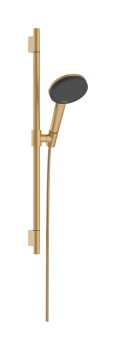 - HANSGROHE Raindance Alive Select S Zestaw prysznicowy 125 3jet EcoSmart z drążkiem Unica S Puro 65 cm brąz szczotkowany 24602140 - 24602140 - Łazienki Szydłowski