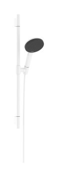 - HANSGROHE Raindance Alive Select S Zestaw prysznicowy 125 3jet EcoSmart z drążkiem Unica S Puro 65 cm biały mat 24602700 - 24602700 - Łazienki Szydłowski
