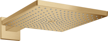 - HANSGROHE Raindance E Deszczownica 300 1jet EcoSmart z ramieniem prysznicowym brąz szczotkowany 26239140 - 26239140 - Łazienki Szydłowski