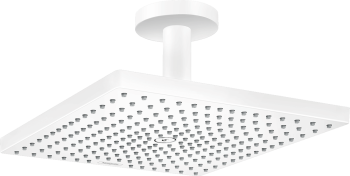  - HANSGROHE Raindance E Deszczownica 300 1jet EcoSmart z przyłączem sufitowym biały mat 26251700 - 26251700 - Łazienki Szydłowski