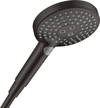 - HANSGROHE Raindance Select S Słuchawka prysznicowa 120 3jet PowderRain EcoSmart czarny mat 26515670 - 26515670 - Łazienki Szydłowski