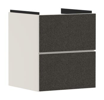- HANSGROHE Xevolos E Szafka pod małą umywalkę wiszącą z 2 szufladami 48 x 47,5cm, piaskowy beż matowy 54173660 - 54173660 - Łazienki Szydłowski