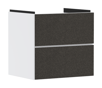 - HANSGROHE Xevolos E Szafka pod umywalkę wiszącą z 2 szufladami 58 x 47,5cm, biały mat 54175660 - 54175660 - Łazienki Szydłowski