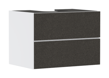  - HANSGROHE Xevolos E Szafka pod szlifowaną umywalkę wpuszczaną w blat/nablatową z 2 szufladami 78 x 55cm, biały mat 54187660 - 54187660 - Łazienki Szydłowski