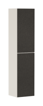 - HANSGROHE Xevolos E Szafka boczna wysoka 40 x 36cm, drzwi lewe, piaskowy beż matowy 54219660 - 54219660 - Łazienki Szydłowski