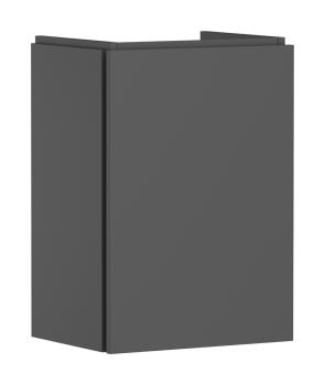 - HANSGROHE Xilesa E Szafka pod małą umywalkę wiszącą z drzwiami prawymi 43 x 33cm szary łupek matowy 54246760 - 54246760 - Łazienki Szydłowski