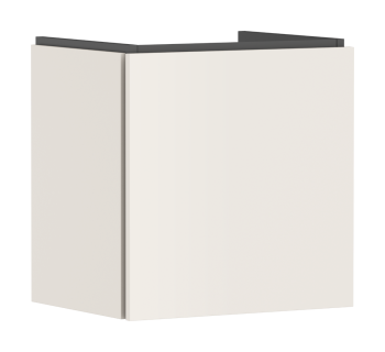 - HANSGROHE Xilesa E Szafka pod małą umywalkę wiszącą z 1 szufladą 48 x 38cm piaskowy beż matowy 54247780 - 54247780 - Łazienki Szydłowski