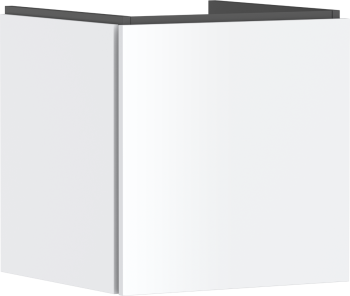 - HANSGROHE Xilesa E Szafka pod małą umywalkę wiszącą z 1 szufladą 48 x 47cm biały mat 54249700 - 54249700 - Łazienki Szydłowski