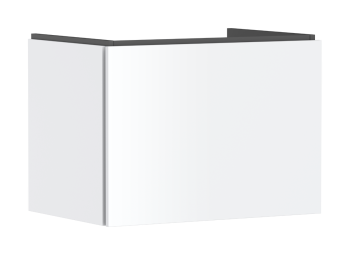 - HANSGROHE Xilesa E Szafka pod umywalkę wiszącą z 1 szufladą 68 x 47cm biały mat 54257700 - 54257700 - Łazienki Szydłowski