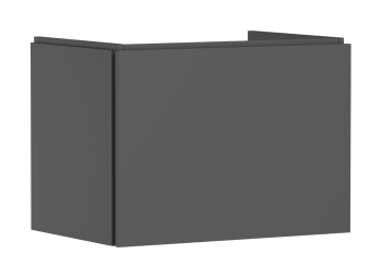 - HANSGROHE Xilesa E Szafka pod umywalkę wiszącą z 1 szufladą 68 x 47cm szary łupek matowy 54257760 - 54257760 - Łazienki Szydłowski