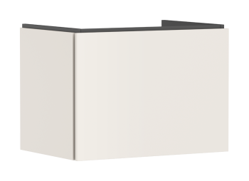 - HANSGROHE Xilesa E Szafka pod umywalkę wiszącą z 1 szufladą 68 x 47cm piaskowy beż matowy 54257780 - 54257780 - Łazienki Szydłowski